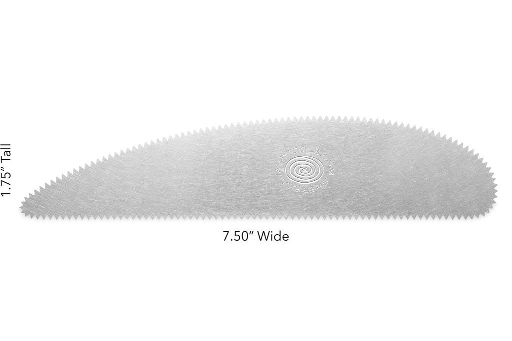 Serrated Metal Rib, Metal Rib