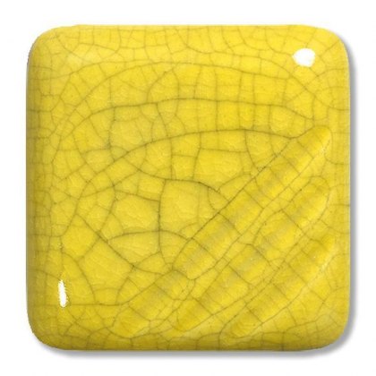 TerraColor Yellow Crackle Earthenware Brush On Glaze FG1055 TerraColor Yellow Crackle Earthenware Brush On Glaze FG1055