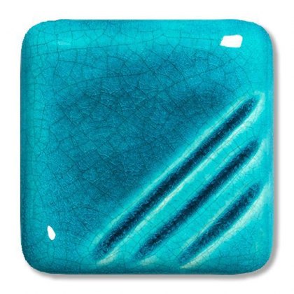 TerraColor Turquoise Crackle Earthenware Brush On Glaze FG1056 TerraColor Turquoise Crackle Earthenware Brush On Glaze FG1056