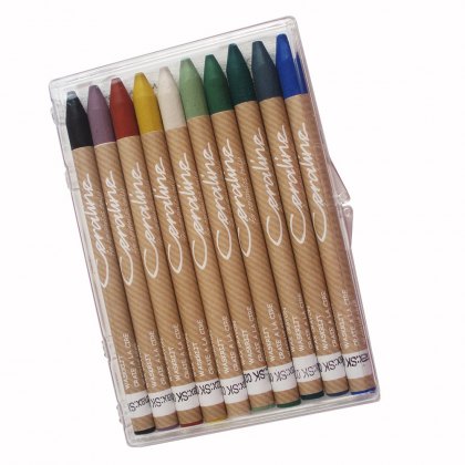 Set Of 10 Ceraline Wax Crayon Earthenware 1050C - 1150C Set Of 10 Ceraline Wax Crayon Earthenware 1050C - 1150C