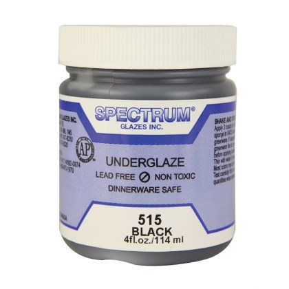 Spectrum Black Underglaze Spectrum Black Underglaze