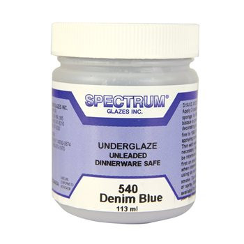 Spectrum Denim Blue Underglaze Spectrum Denim Blue Underglaze