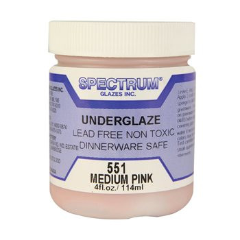 Spectrum Medium Pink Underglaze Spectrum Medium Pink Underglaze