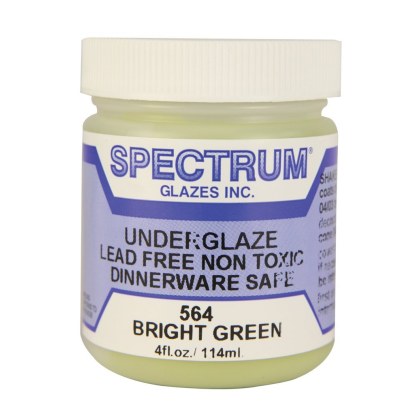 Spectrum Bright Green Underglaze Spectrum Bright Green Underglaze