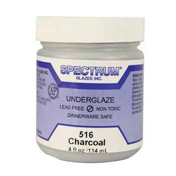 Spectrum Charcoal Underglaze Spectrum Charcoal Underglaze