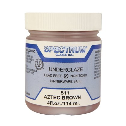 Spectrum Aztec Brown Underglaze Spectrum Aztec Brown Underglaze