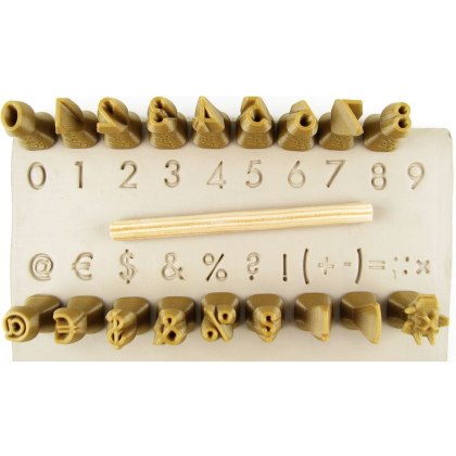 Number & Letter Stamps