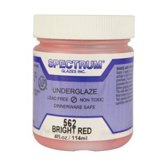 Spectrum Bright Red Underglaze Spectrum Bright Red Underglaze