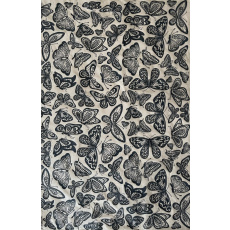 Butterflies in Flight Underglaze Transfer Sheet - Black Butterflies in Flight Underglaze Transfer Sheet - Black