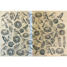 Nests Underglaze Transfer Sheet Nests Underglaze Transfer Sheet