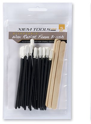 Xiem Wax Resist Foam Brushes Small Xiem Wax Resist Foam Brushes Small