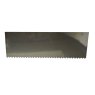 Large Serrated Rectangle Aluminium Scraper